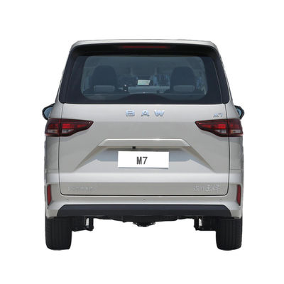Baw M7 Auto Electric MPV Cars 7 Seater 1.6L Gasoline Automobile