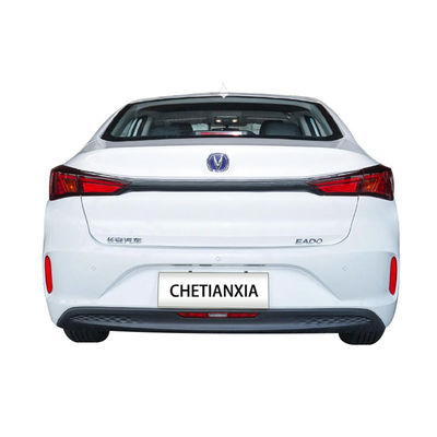 White Changan Used Car 4 Wheel 4 Door Small Car Pure Electric