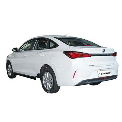 White Changan Used Car 4 Wheel 4 Door Small Car Pure Electric