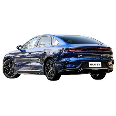 Electric All Wheel Drive Sedan Intelligent 4x4 Compact Car Powerful