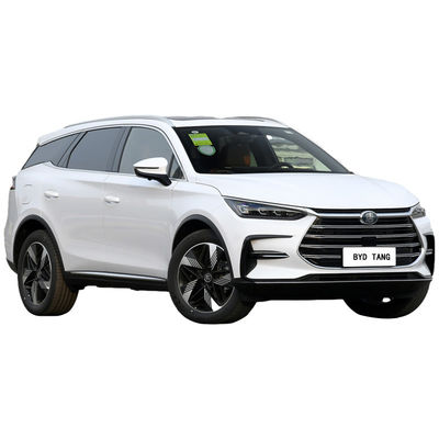 White Fully Electric SUV 635km Luxury Midsize SUV BYD Tang Flagship