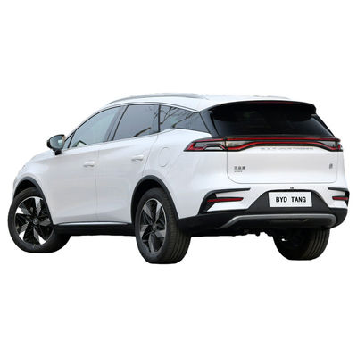 White Fully Electric SUV 635km Luxury Midsize SUV BYD Tang Flagship