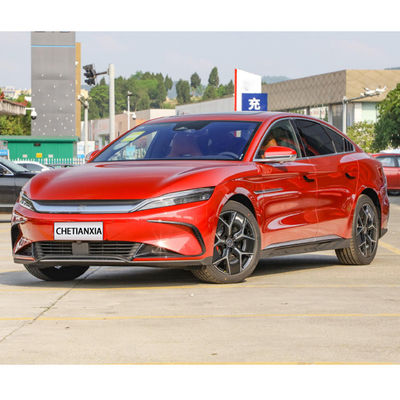 China New Energy Vehicles Pure 4 Wheel Sedan Cars Byd Qin Han EV Electric Car