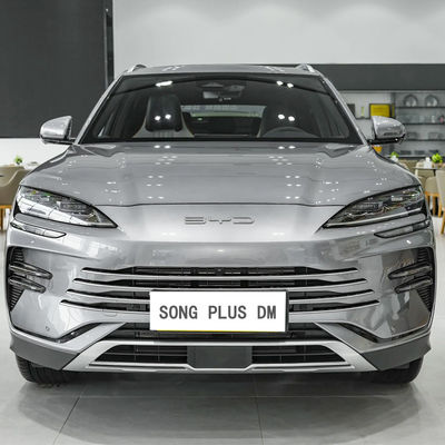 BYD Song Plus DM-I 5-Seat 5-Door SUV EV Auto with Top Speed of 170Mph Dark Interior
